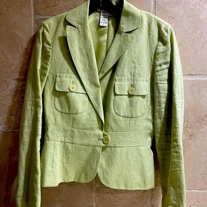 Linen jacket size 8